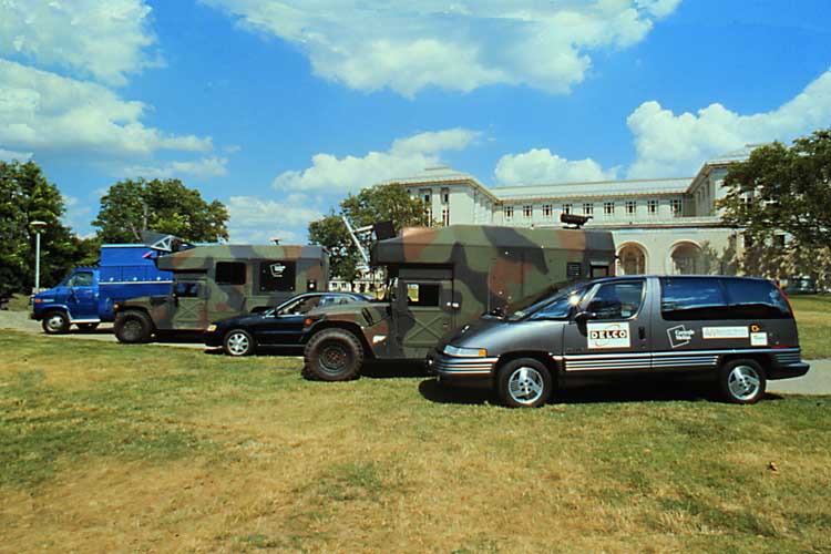 Five CMU Navlabs