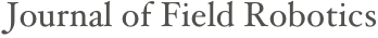 Journal of Field Robotics